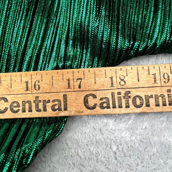 House of Harlow 1960 X Revolve Sabrina Dress Womens Medium Green Surplice Neck - Picture 14 of 16